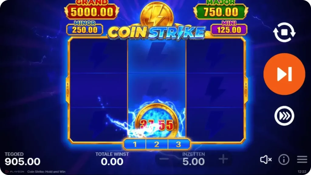 Coin Strike-feature in de slot Coin Strike