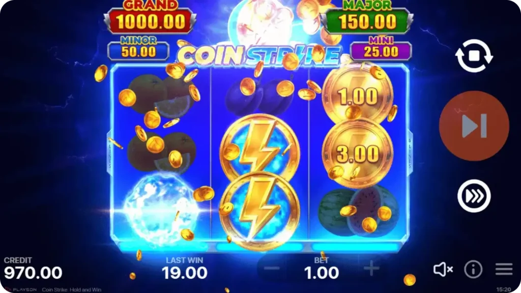 Hold and Win Feature in Coin Strike