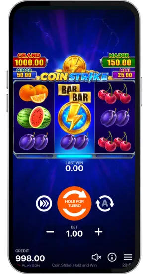 Monety lądujące w grze podstawowej