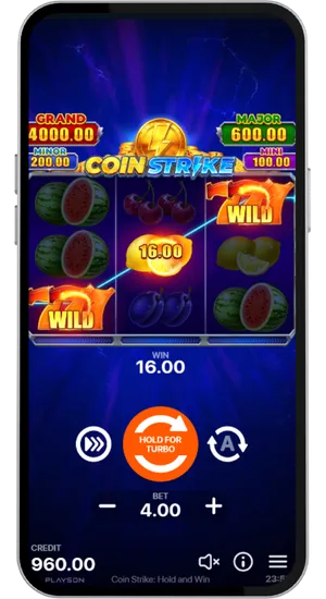 Podświetlenie wygranej z Wild