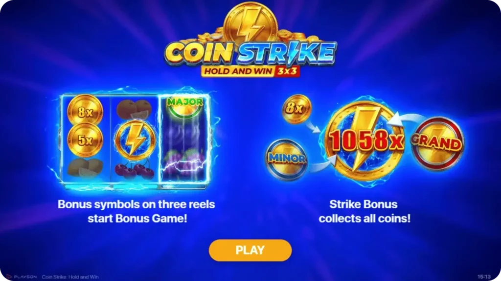 Theme and Graphics in slot Coin Strike