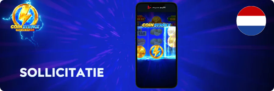 Sollicitatie Coin Strike