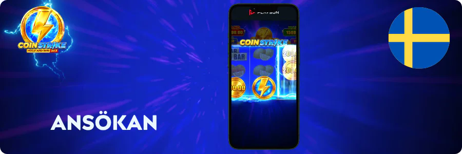 Ansökan Coin Strike
