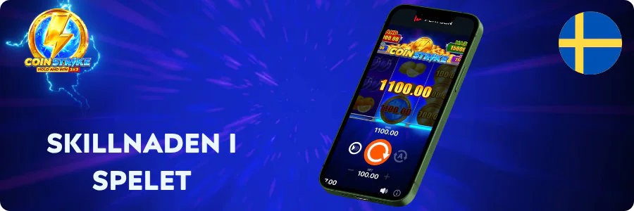 Skillnaden i spelet Coin Strike