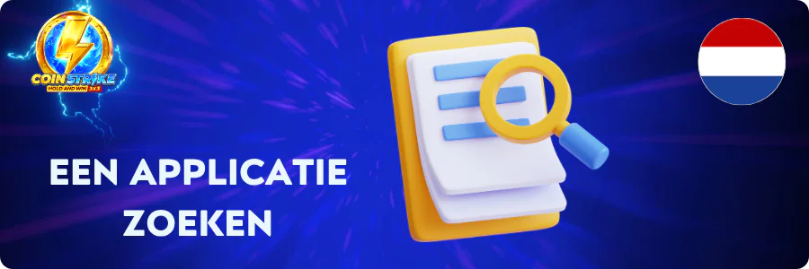 Een applicatie zoeken Coin Strike