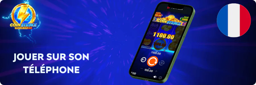 Jouer sur son téléphone Coin Strike