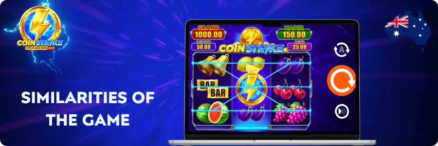Similarities of the game Coin Strike