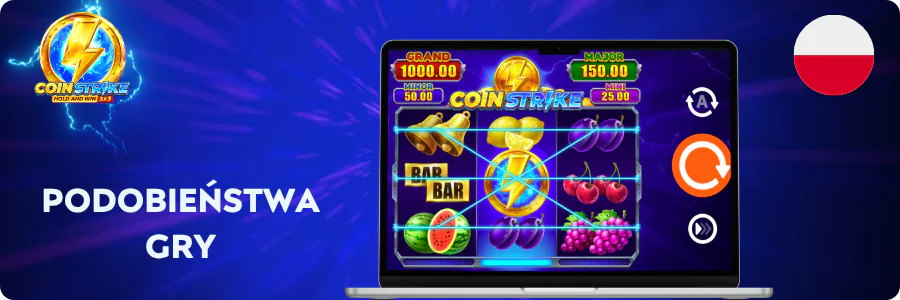 Podobieństwa gry Coin Strike