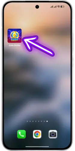 Coin Strike shortcut icon on the Android or iOS home screen